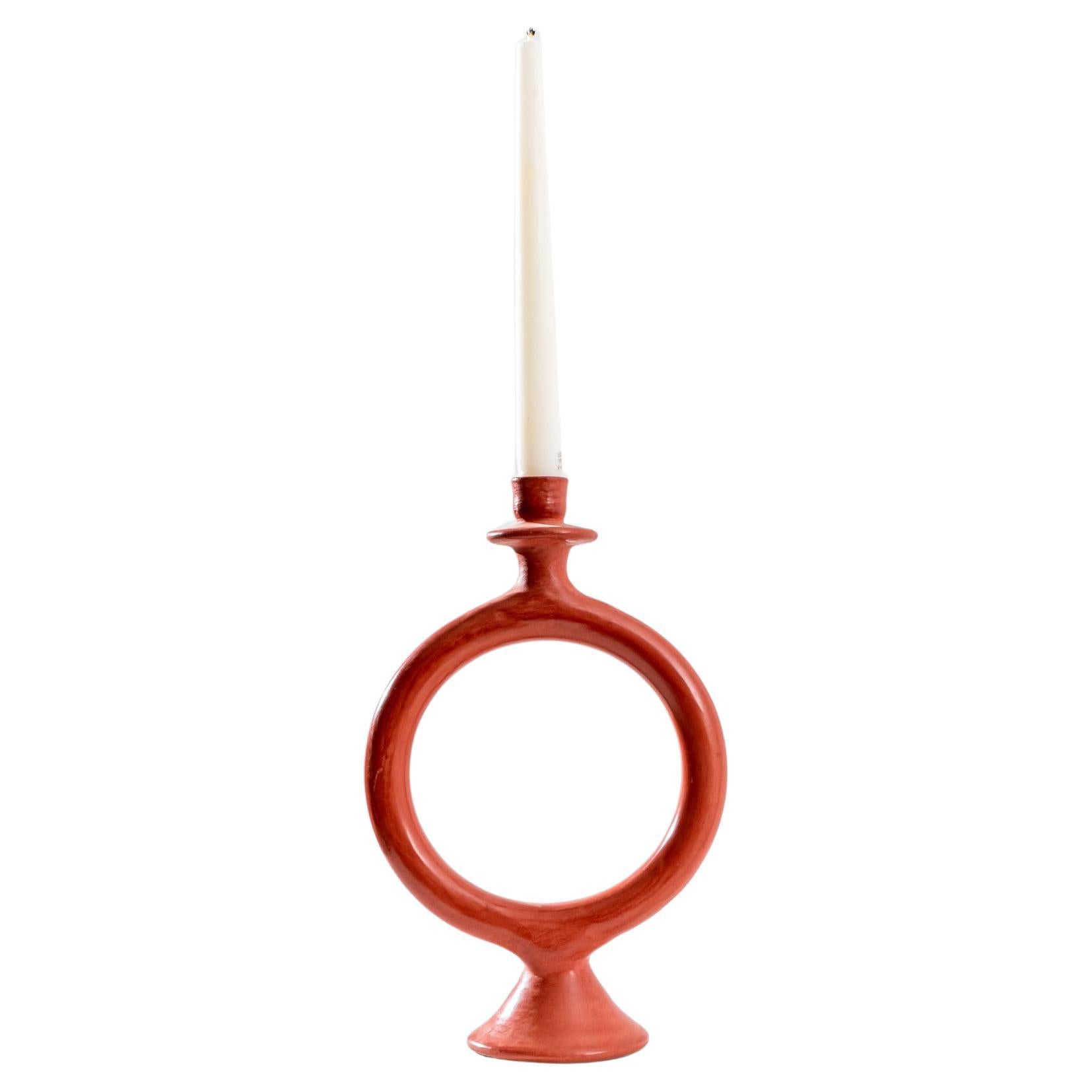 Candelero de Cerámica O Marroquí - Terracota en venta