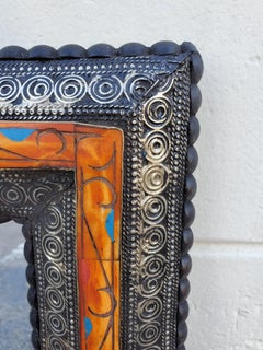 Moroccan Orange Camel Bone Mirror, 110LM24