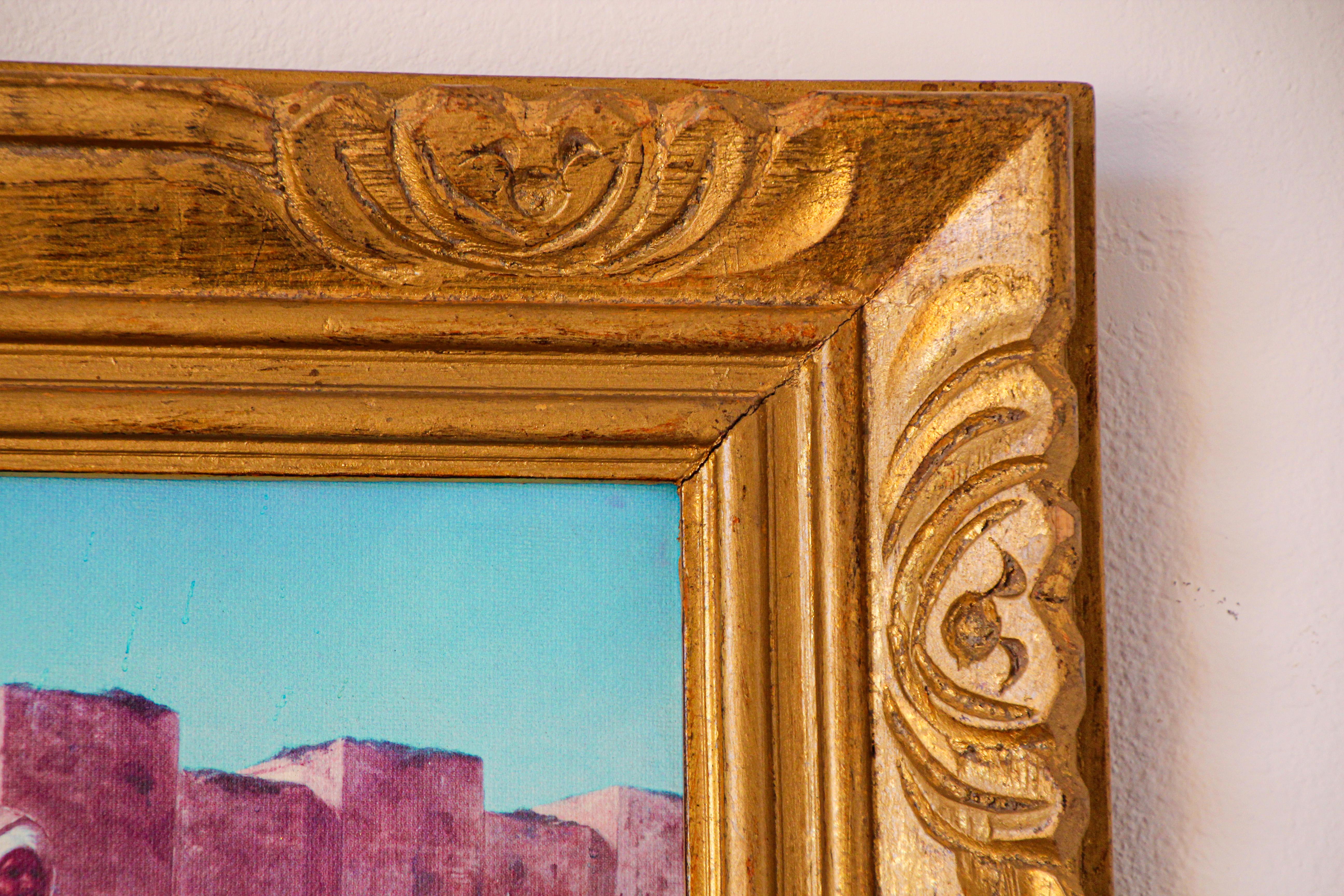 Moroccan Orientalist Framed Giclee For Sale 2
