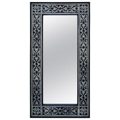 Miroir rectangulaire marocain en os de chameau, Har 21