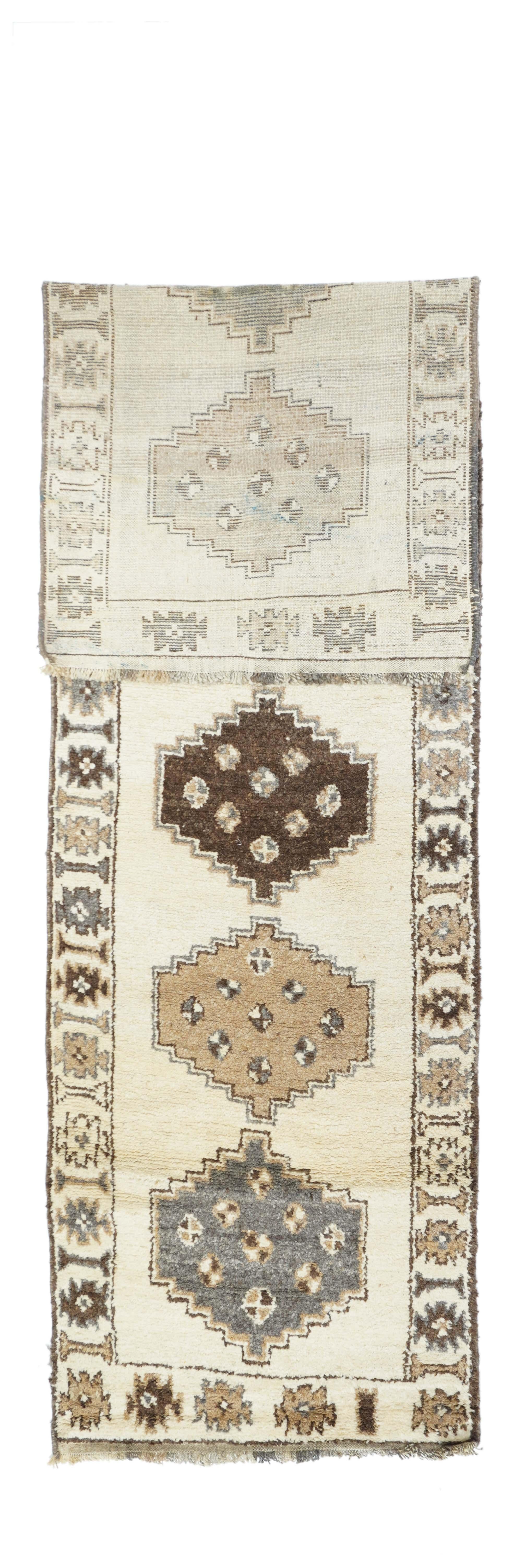 Moroccan Rug 3'6'' x 12'6''.