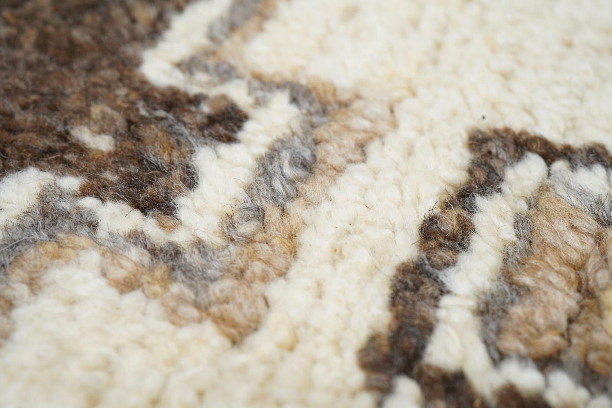 Lana Tappeto marocchino 3'6'' x 12'6'' in vendita