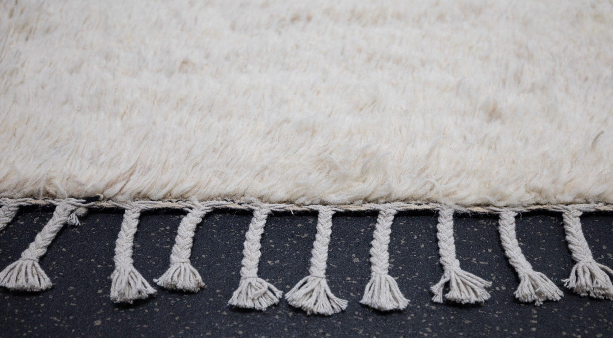 Laine Tapis marocain 8'5'' x 11'4'' en vente