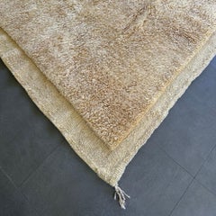 Moroccan Rug 8x10 FT Ethereal Elegance, Immaculate Creme