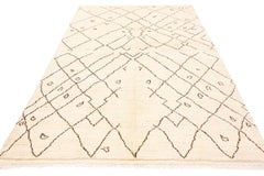 Moroccan Rug Beni Ourain Berber All Wool