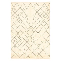 Moroccan Rug Beni Ourain Berber All Wool