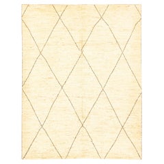 Moroccan Rug Beni Ourain Genuine Wool