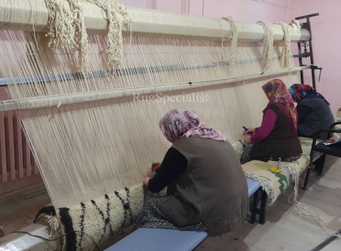 Marokkanischer Teppich (Handgeknüpft) im Angebot