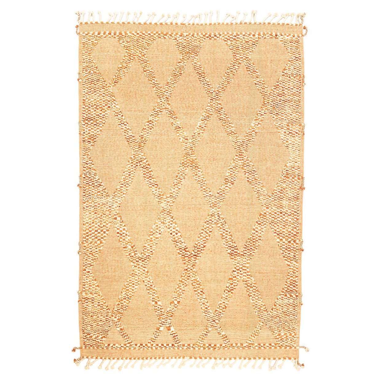 Moroccan Rug Handmade Genuine Wool For Sale