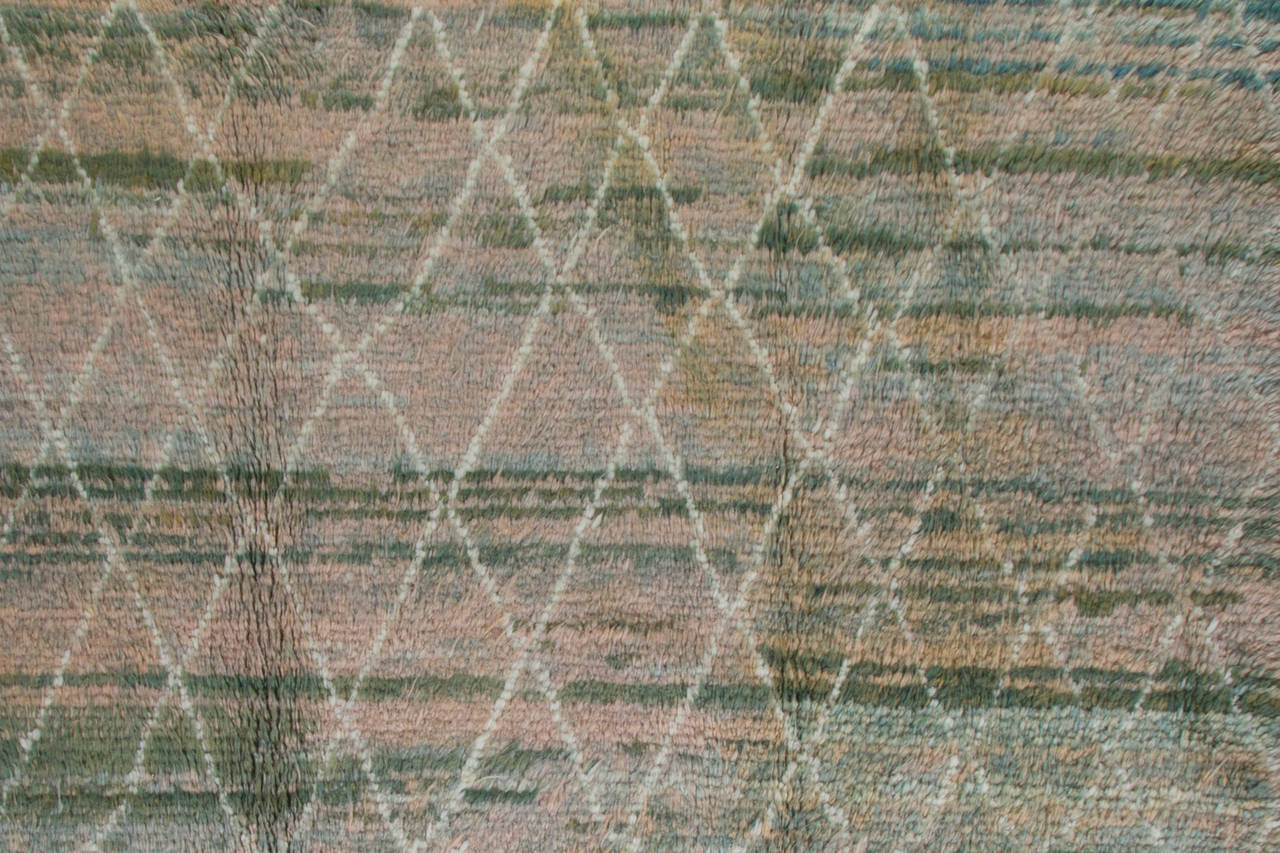 turquoise moroccan rug