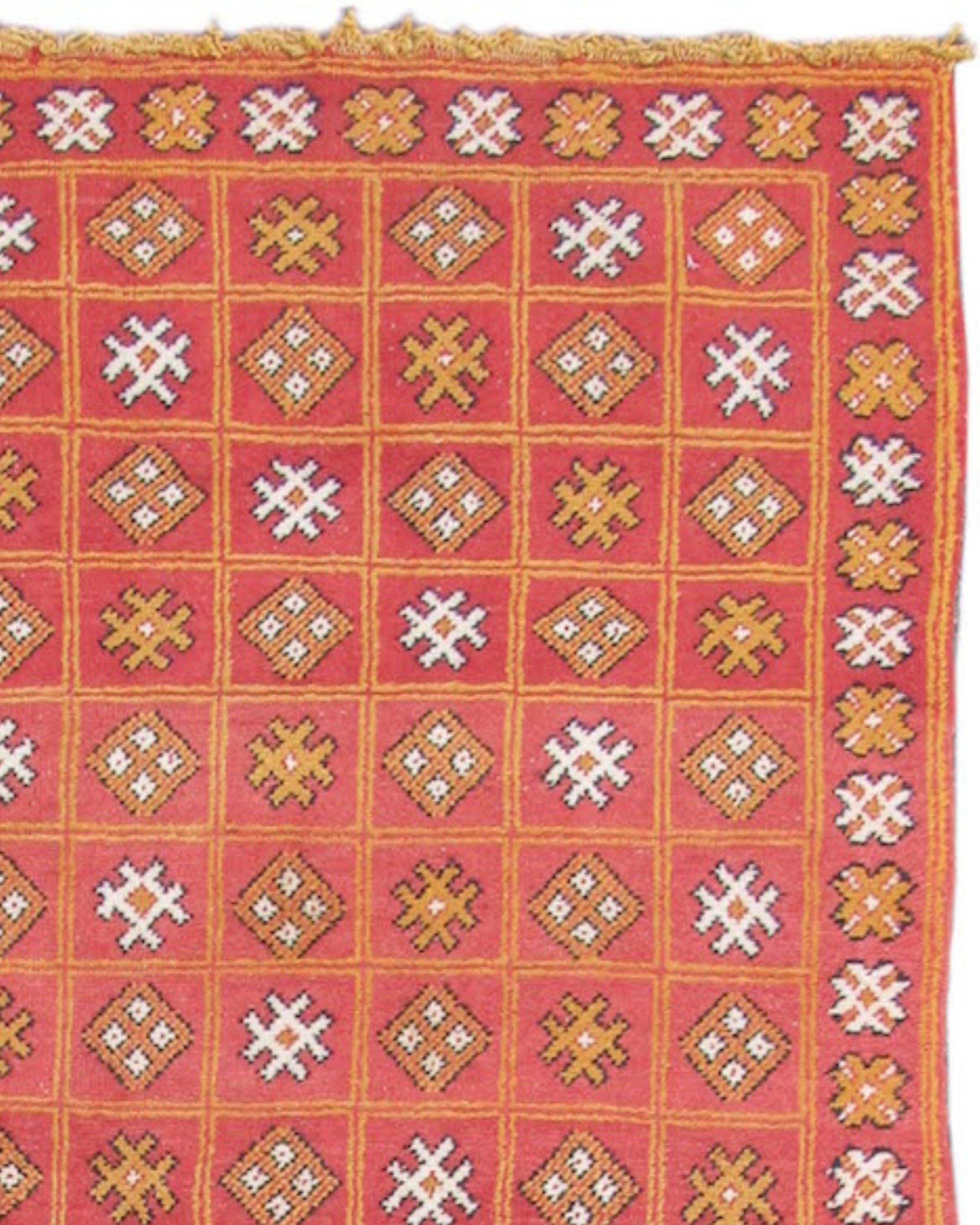 Moroccan Rug, Mid-20th Century

Additional Information:
Dimensions: 3'5