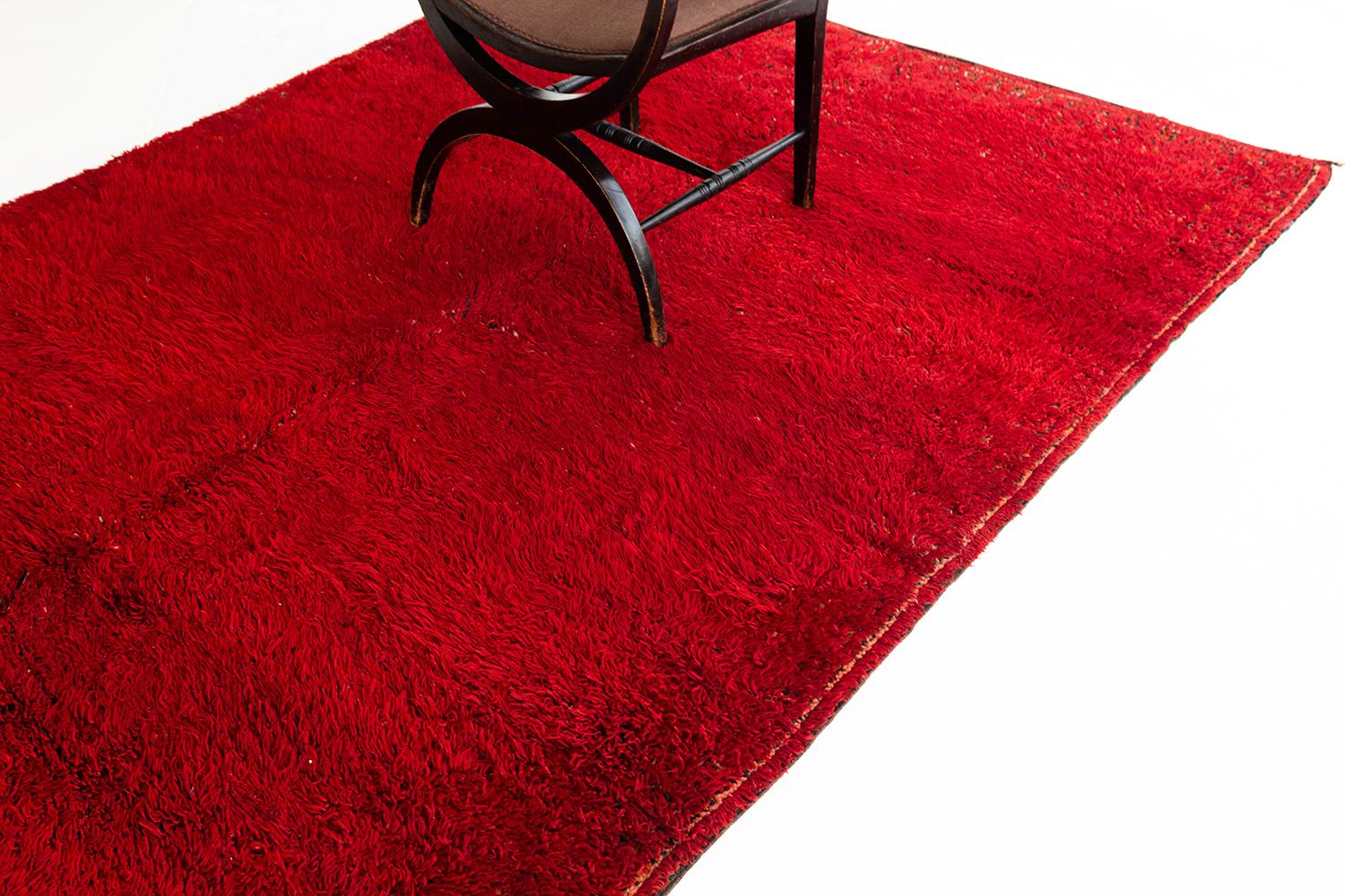 Tapis marocain vintage Middle Atlas Tribe Atlas Collection en vente 2