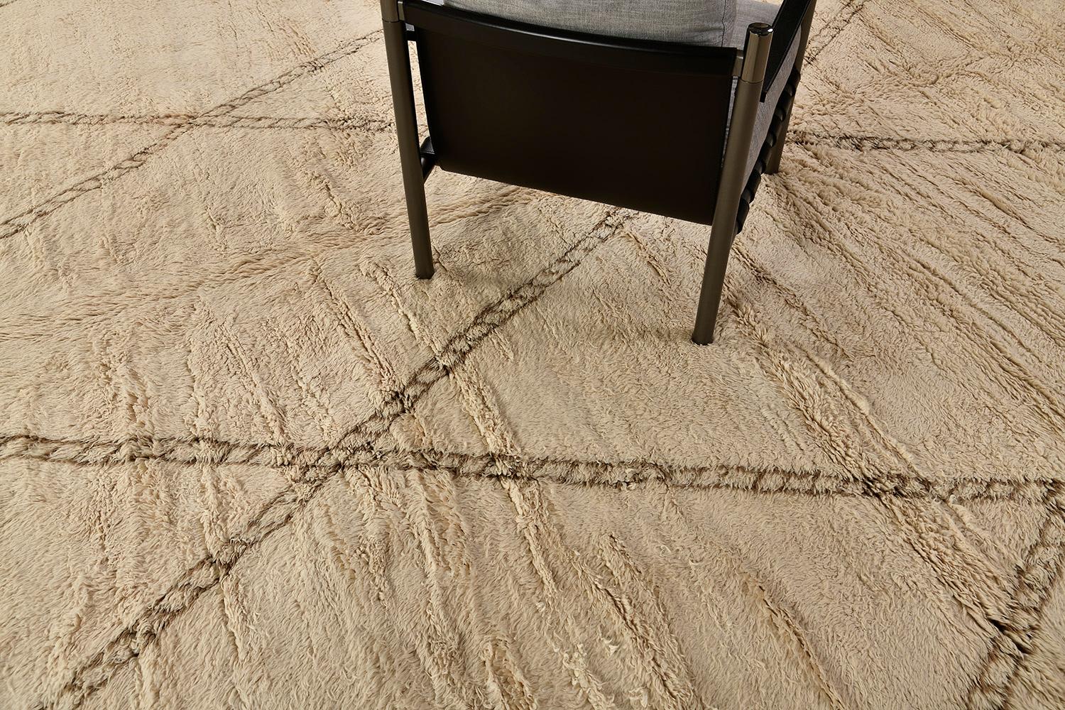 Alfombra marroquí Tribu del Medio Atlas Colección Atlas Anudado a mano en venta