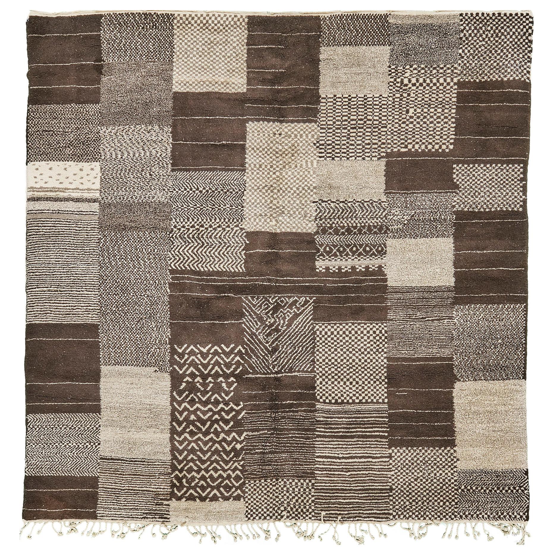 Moroccan Rug Middle Atlas Tribe Atlas Collection For Sale at 1stDibs