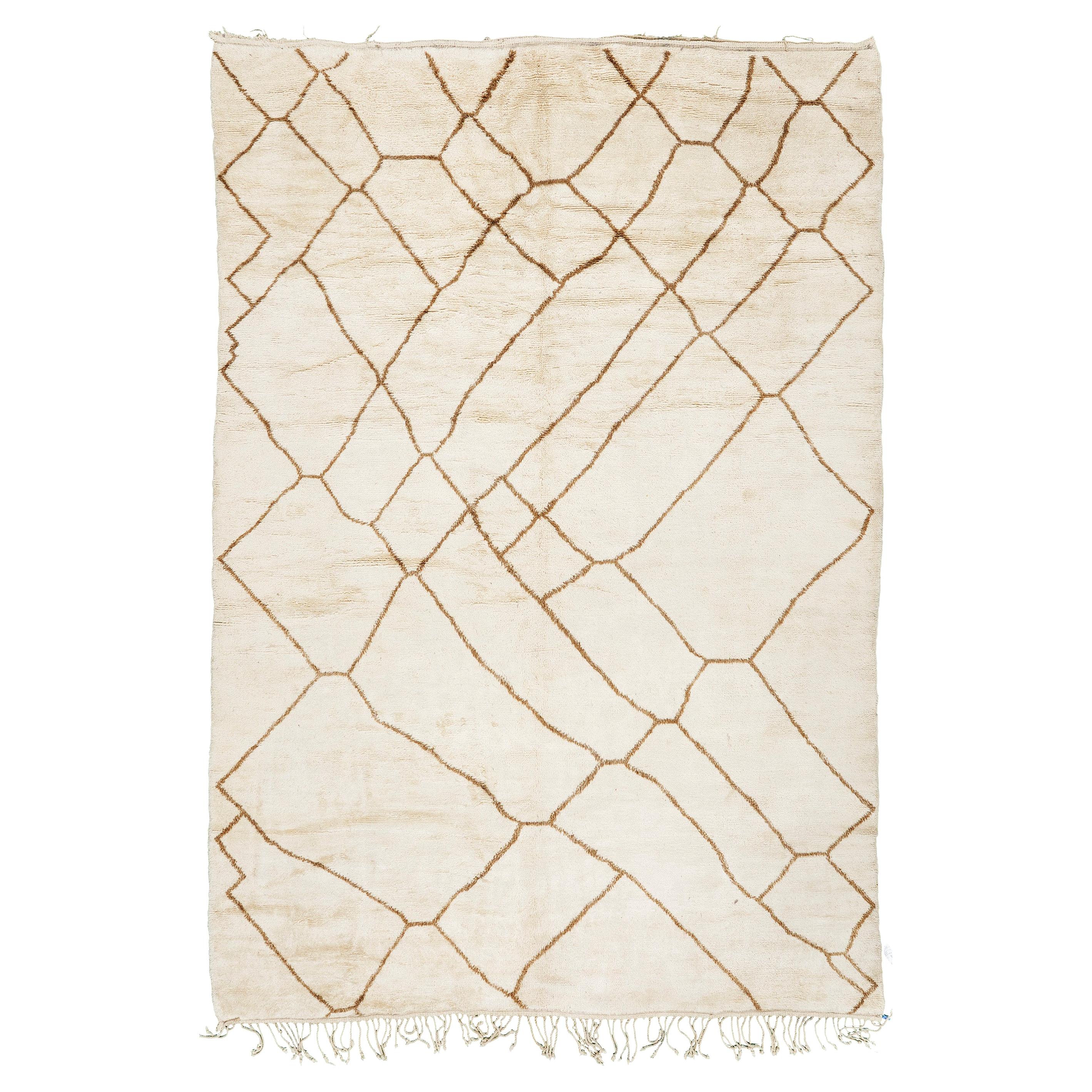 Moroccan Rug Middle Atlas Tribe Atlas Collection For Sale at 1stDibs