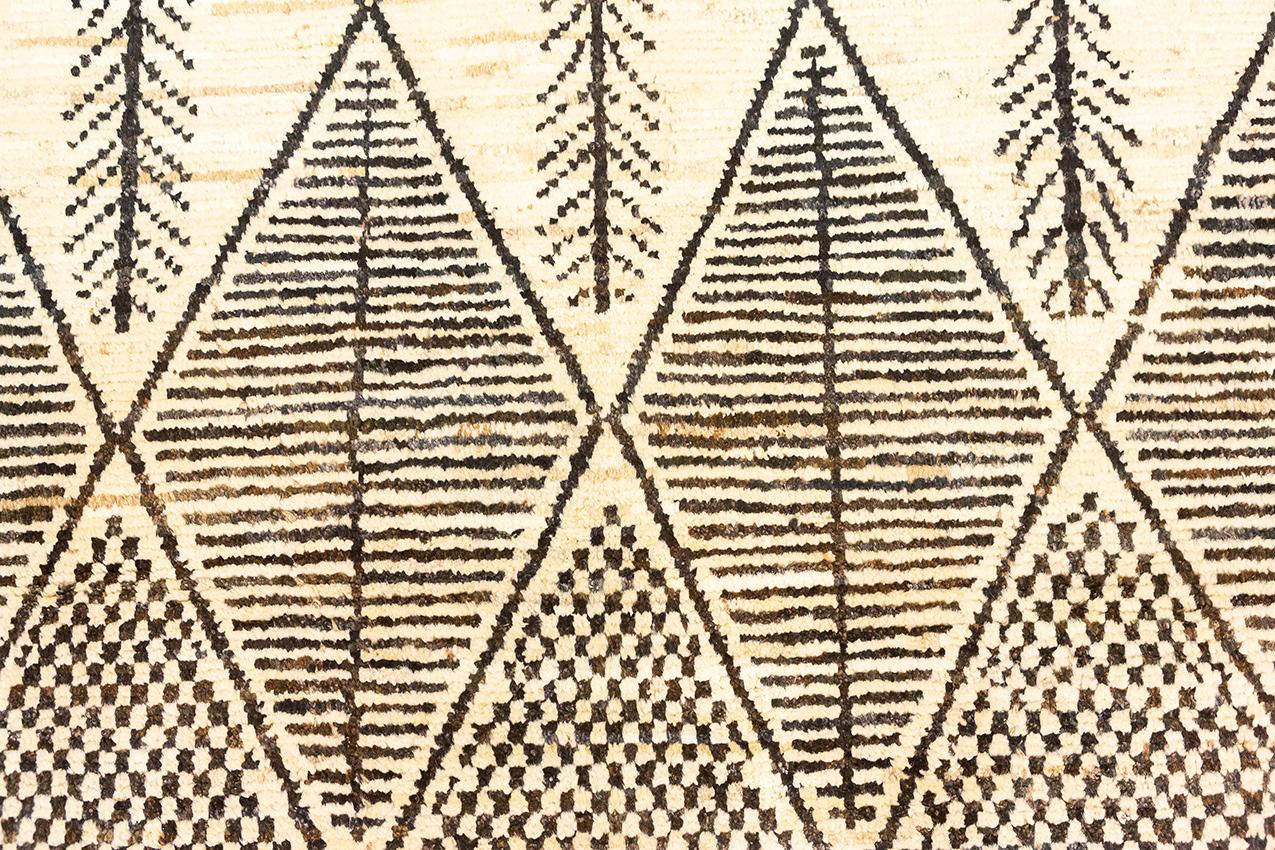 Marokkanischer Teppich, Sonderdesign (Wolle) im Angebot