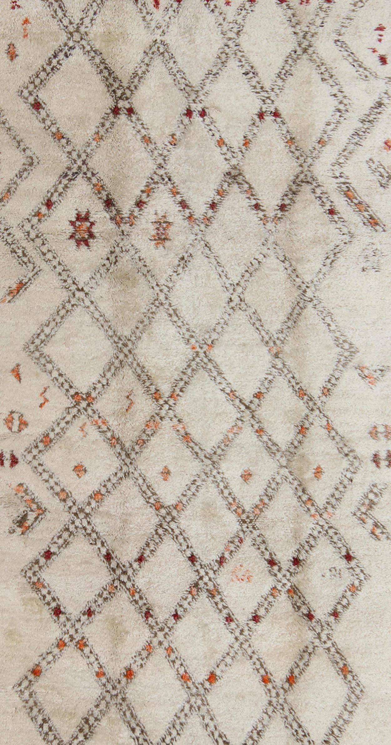 brown moroccan rug