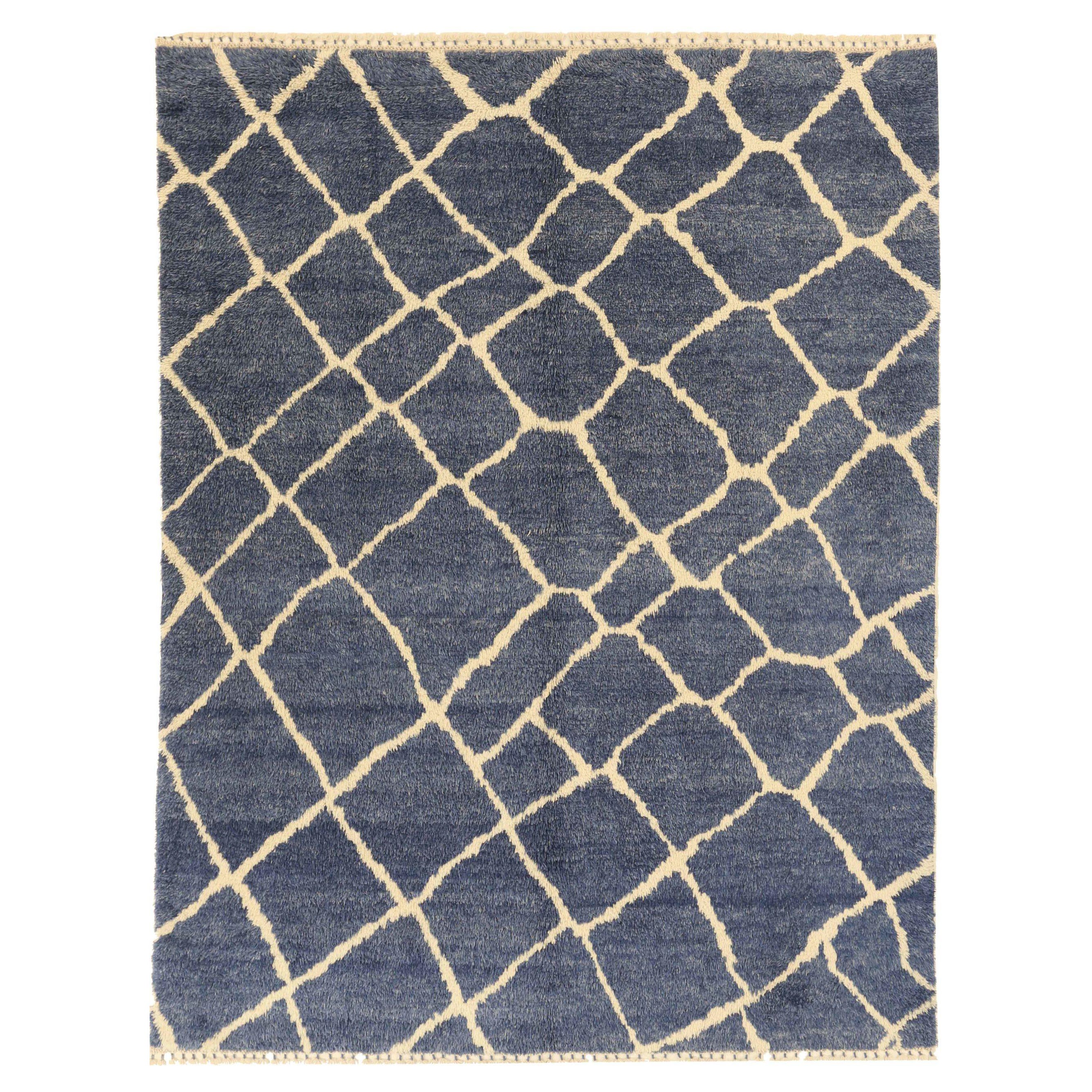 Tappeto marocchino Shaggy Area Rugs Circa 1990 - 68915