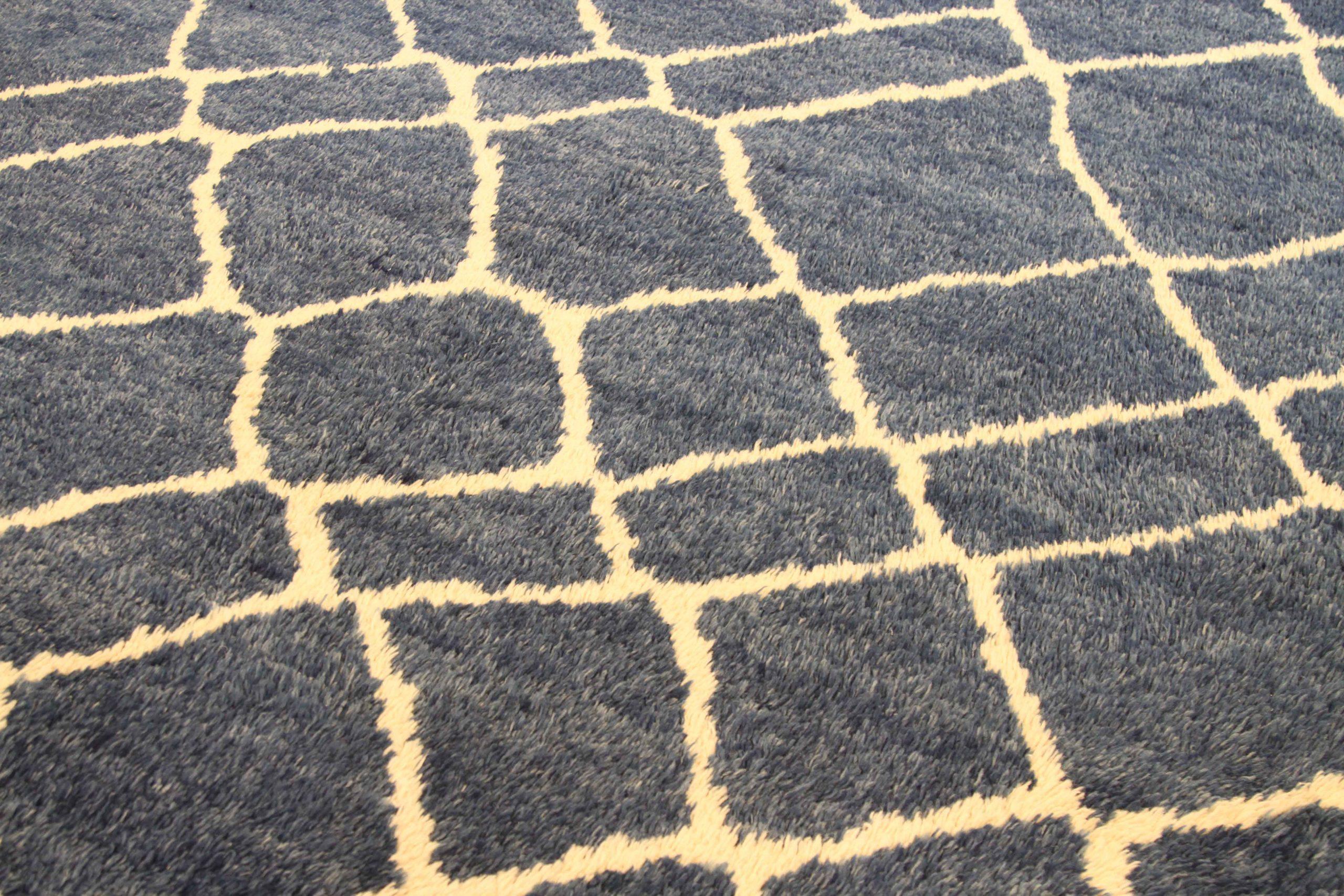 Marocchino Tappeto marocchino Shaggy Area Rugs Circa 1990 - 68915 in vendita