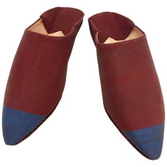 Moroccan Silk Slippers