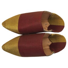 Moroccan Silk Slippers