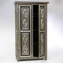 Moroccan Silver Armoire