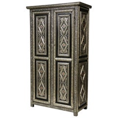 Moroccan Silver Armoire
