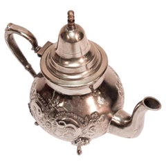 Teiera marocchina placcata in argento
