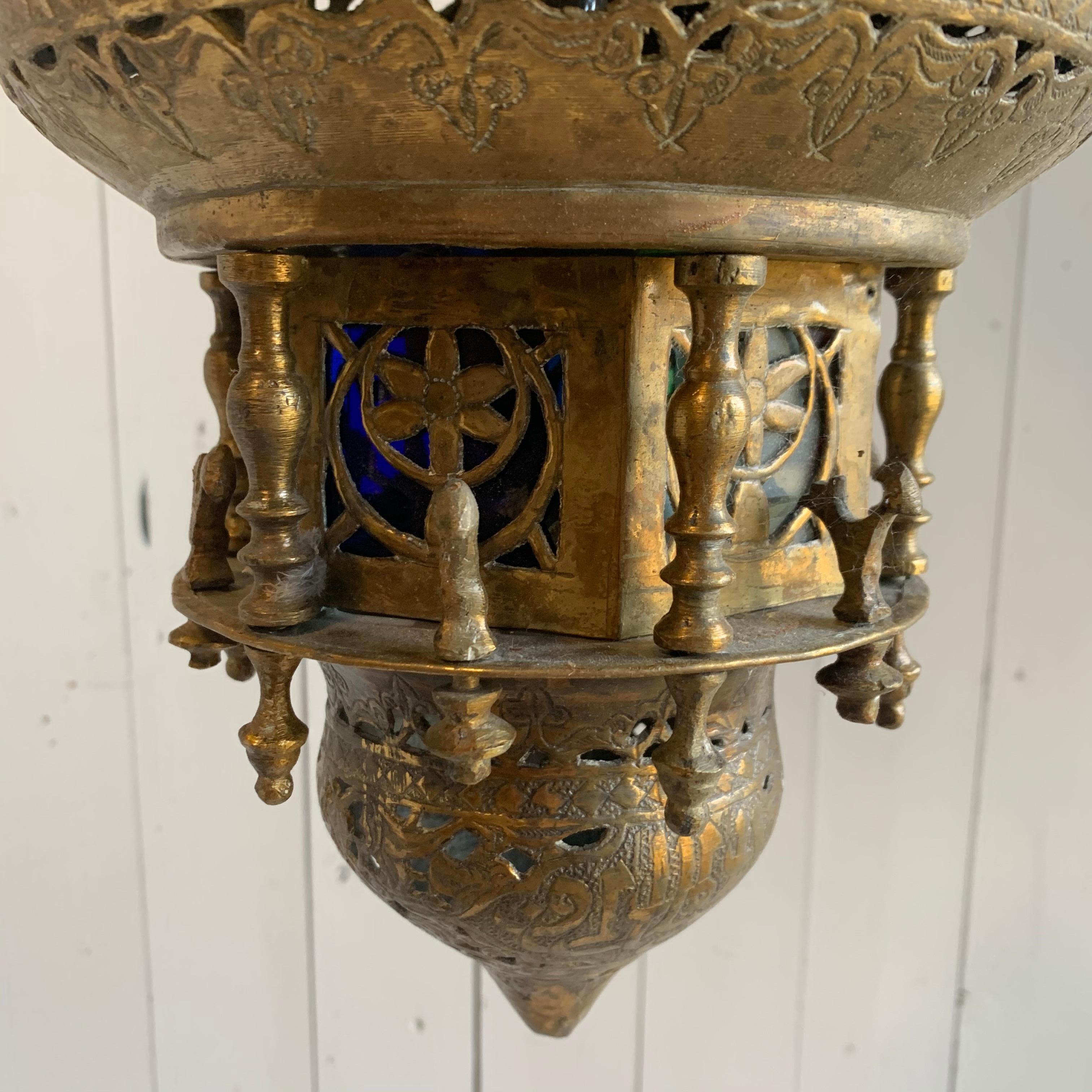 20th Century Moroccan Style Lantern