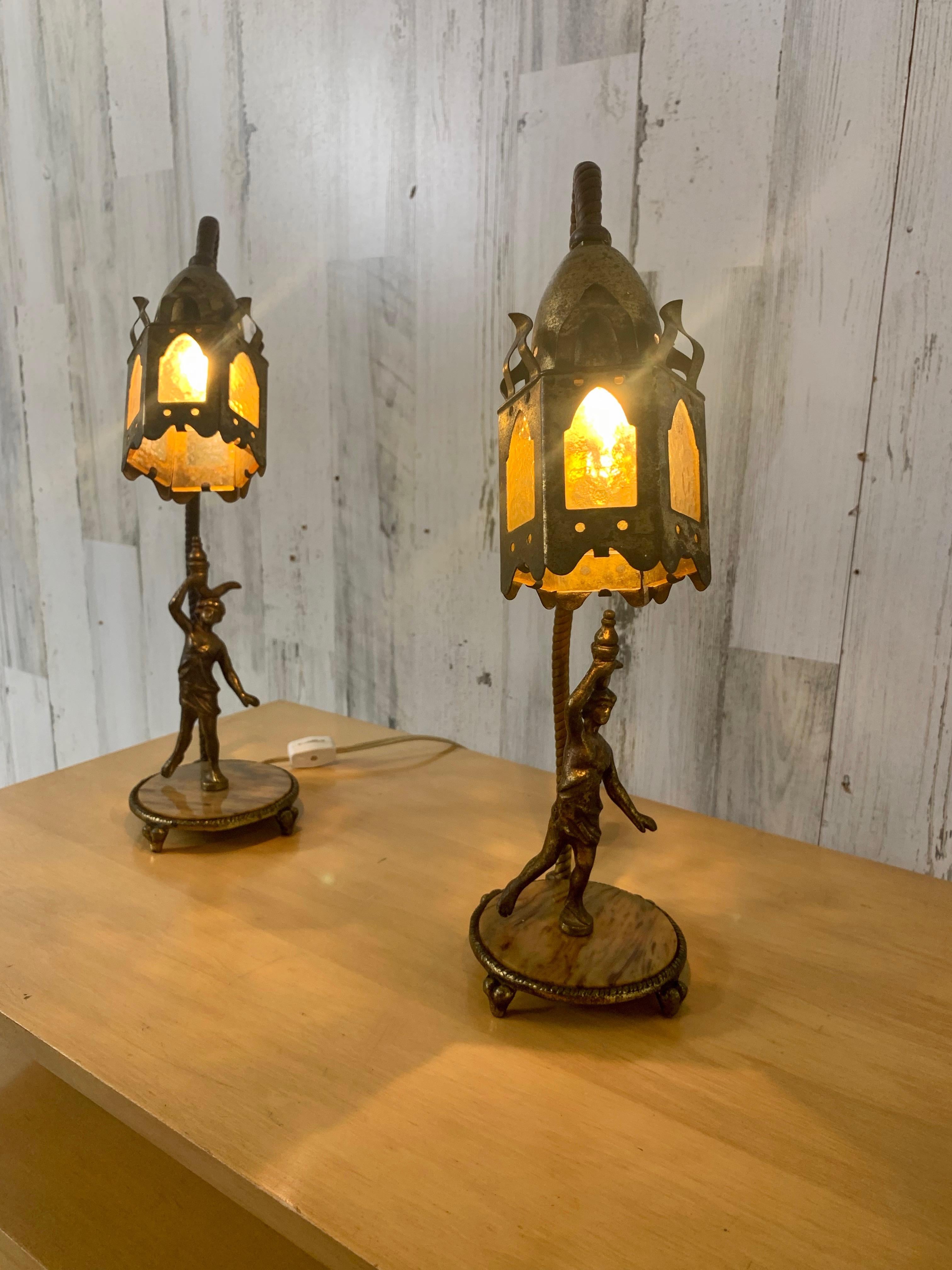 Moroccan style Lantern Lamps For Sale 6