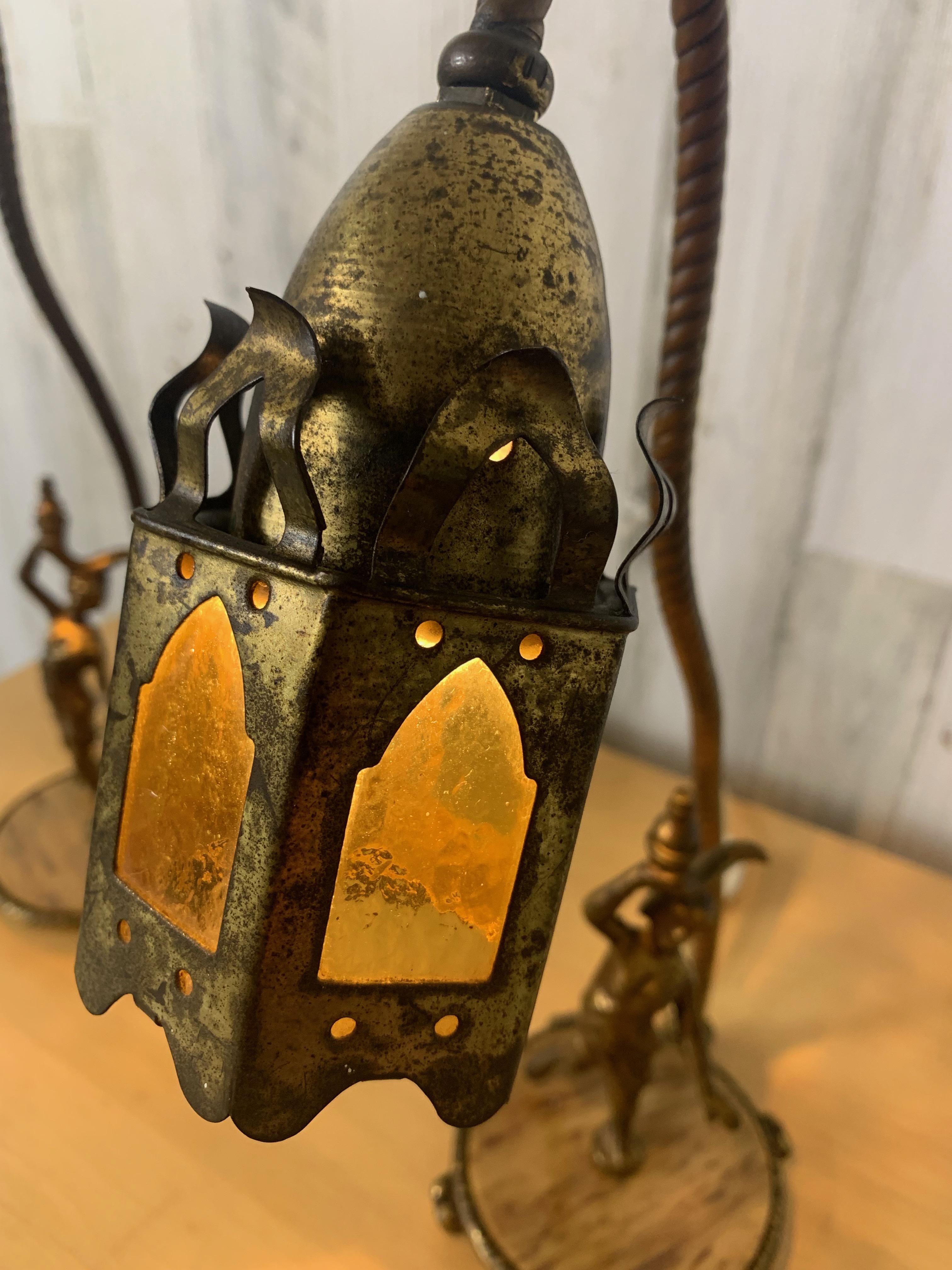 Moroccan style Lantern Lamps  For Sale 1
