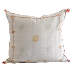 Moroccan Style Sabra Cactus Silk Pillow Cover