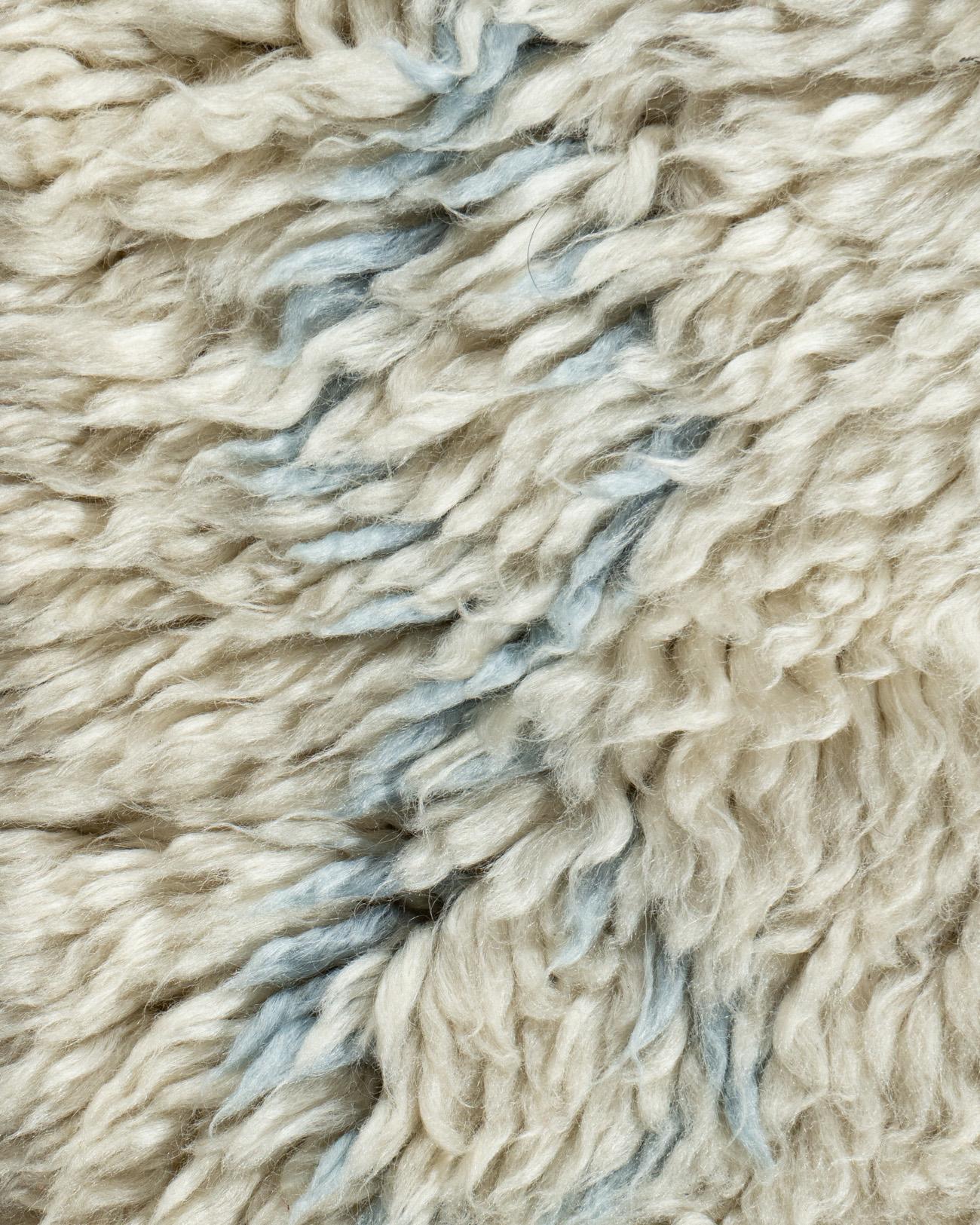 Moroccan Syle Fluffy Collection Rug  10'5 x 14' For Sale 8