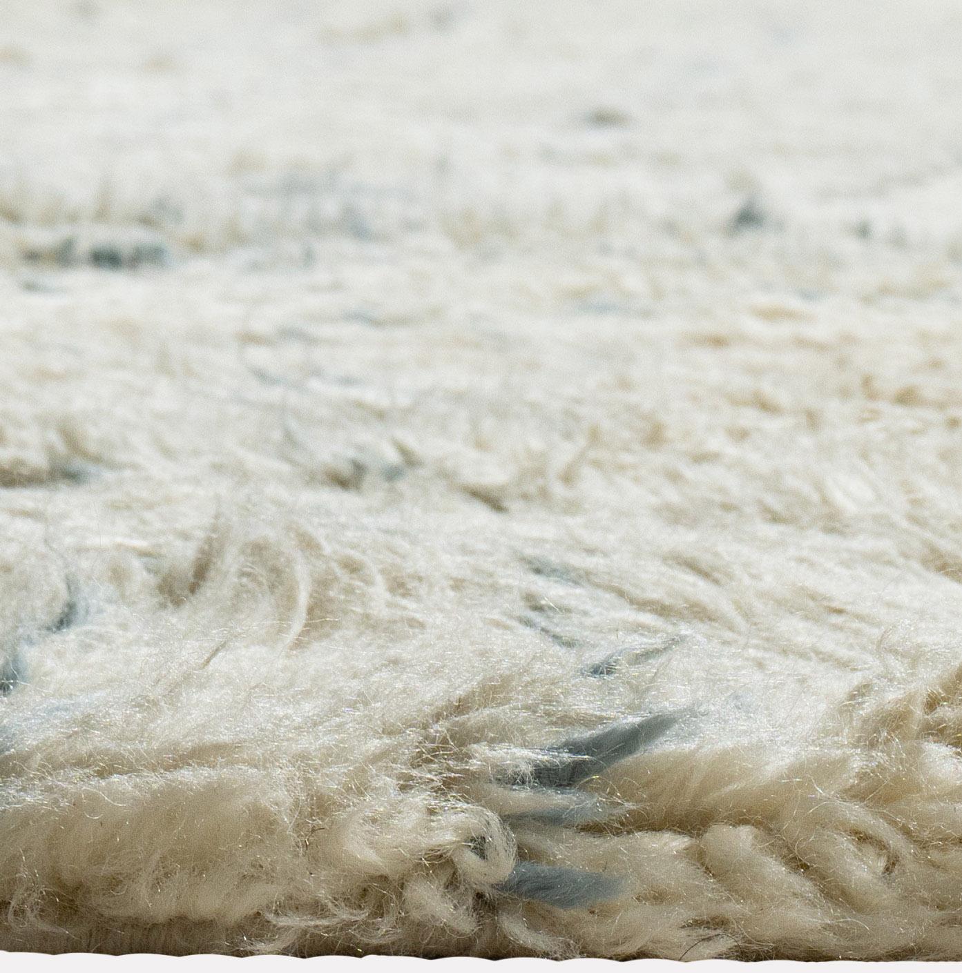 Moroccan Syle Fluffy Collection Rug  10'5 x 14' For Sale 1