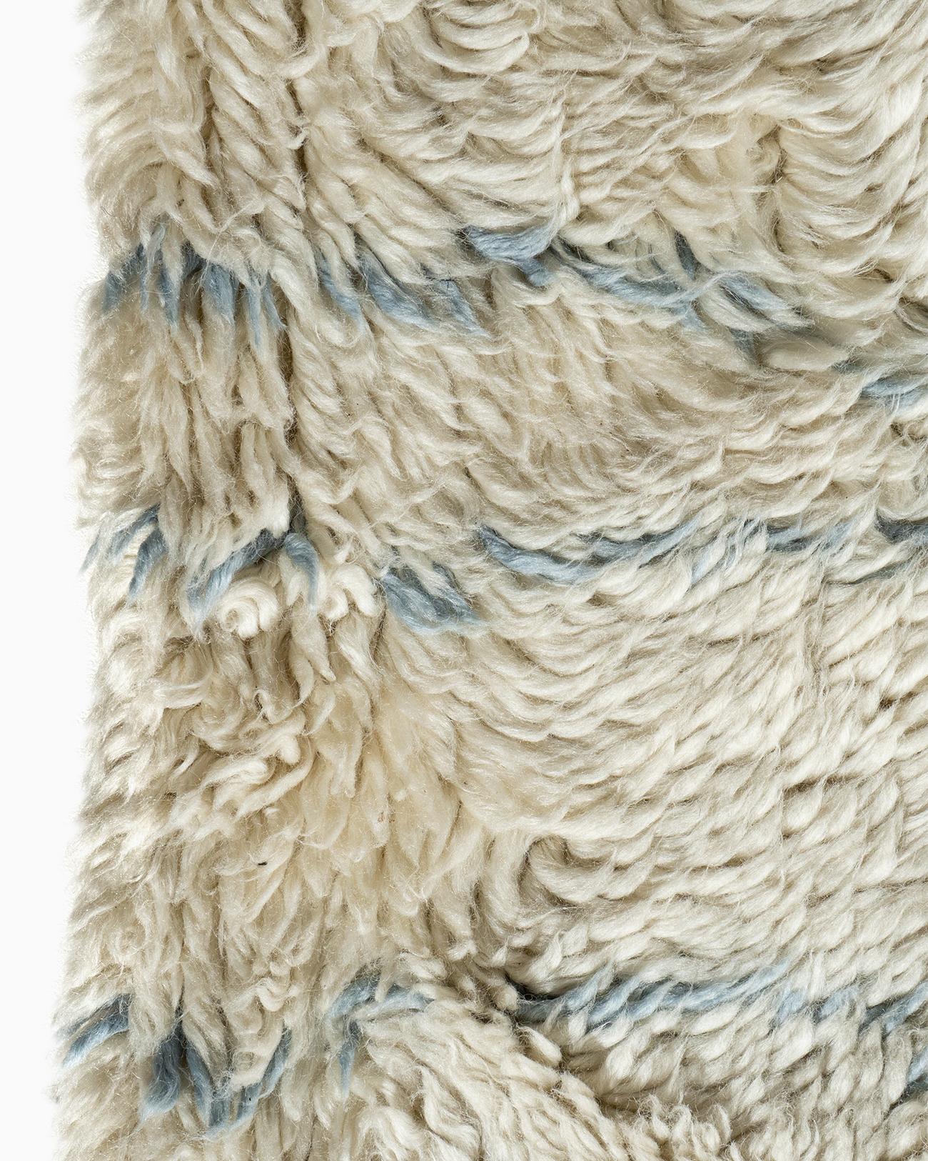 Moroccan Syle Fluffy Collection Rug  10'5 x 14' For Sale 6