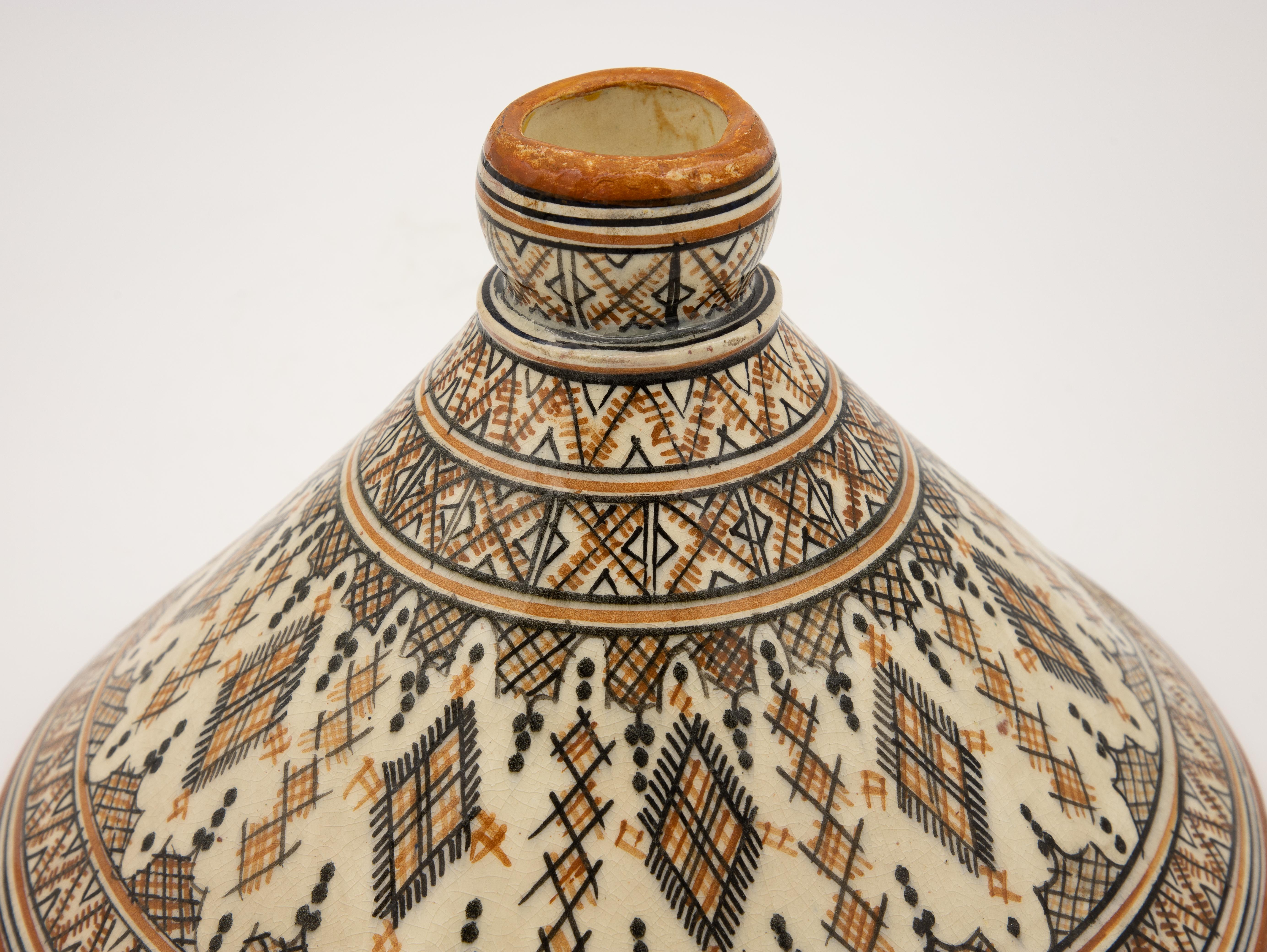 Ceramic Moroccan Tajine Top For Sale