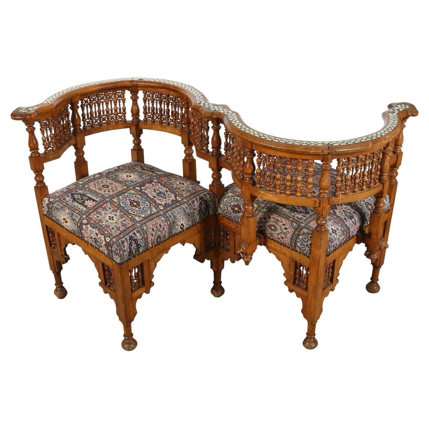 Moroccan Tete-a-Tete For Sale at 1stDibs | tet a tete, tete a tete ...