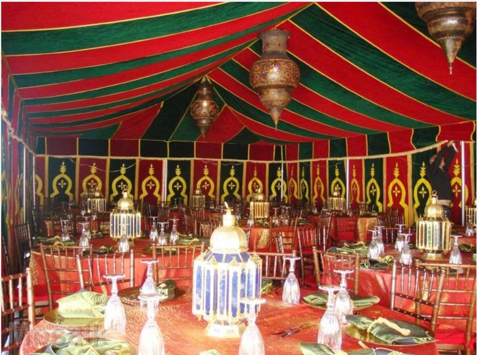 Tienda Caidale Tradicional Marroquí 20 pies x 40 pies en venta 3