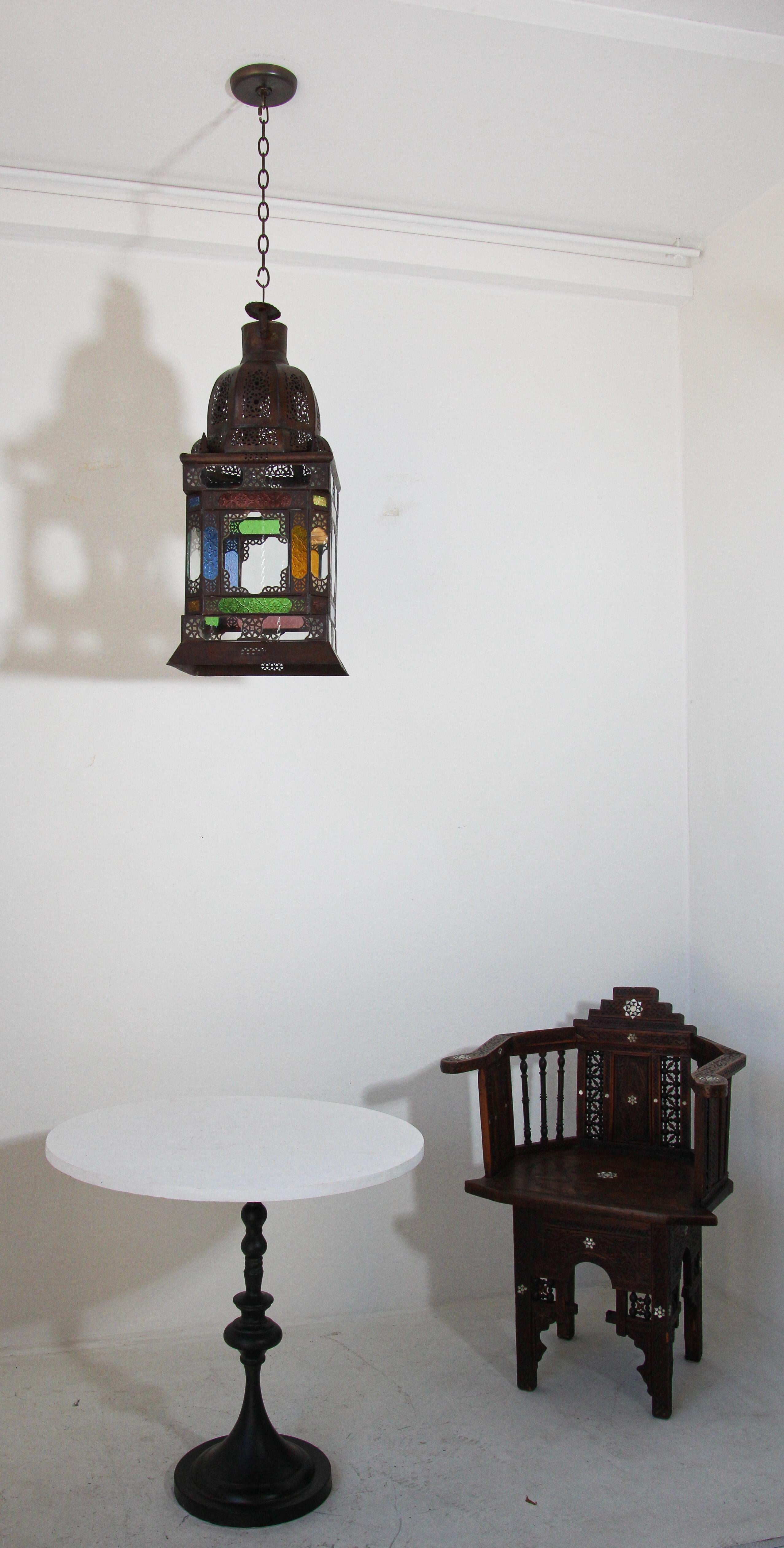 Moroccan Traditional Moorish Light Pendant For Sale 3