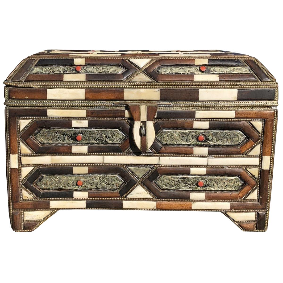 Moroccan Tribal Dowry Chest For Sale