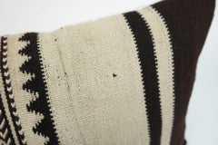 Moroccan Tribal Pillow  Vintage Kilim Cushion from Morocco