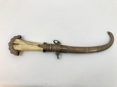 Moroccan Tribal Sterling Silver Khoumya Dagger