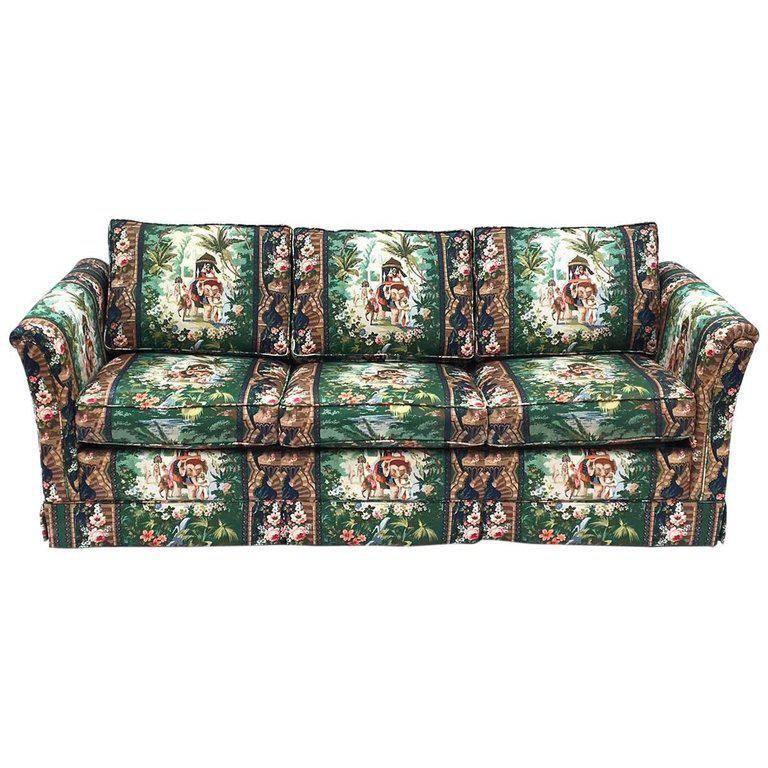 Moroccan Tropical Theme Elephant Sleeper Sofa