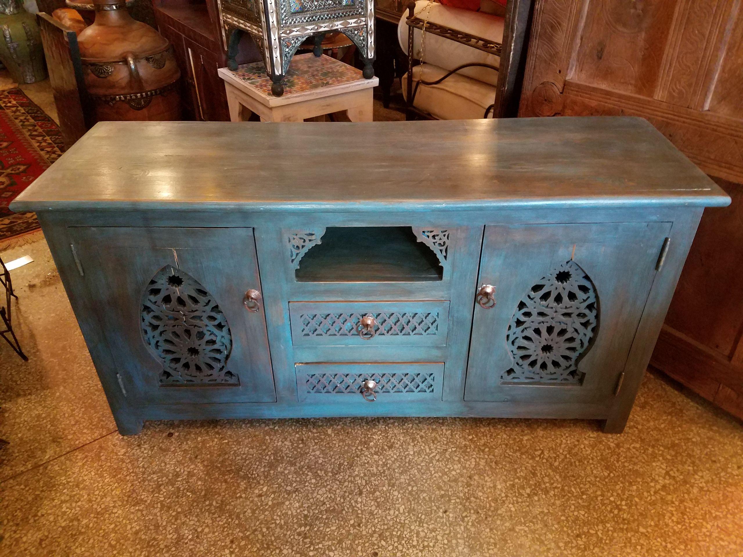 moroccan tv stand