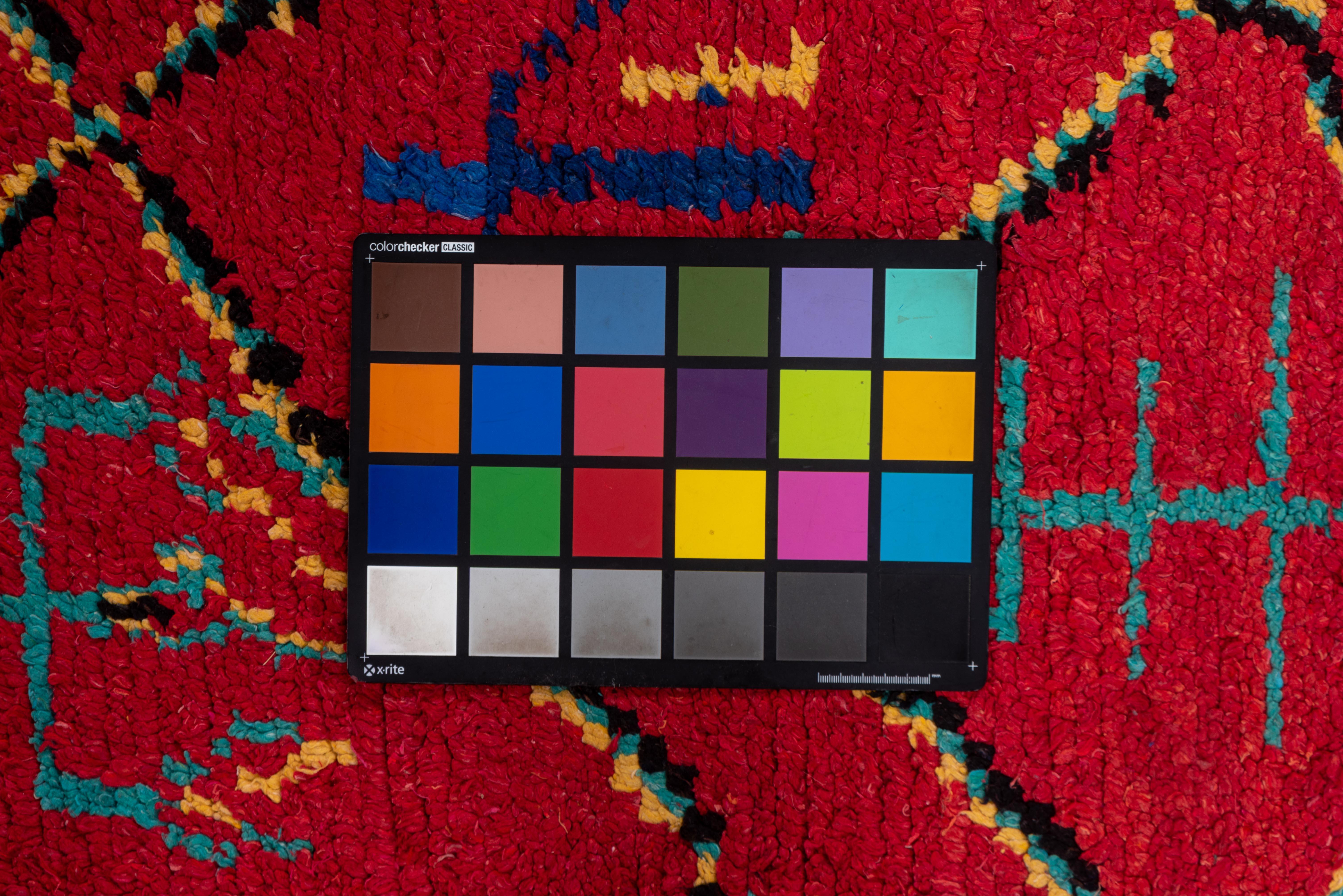 Moroccan Village Rug in Multicolor For Sale 2