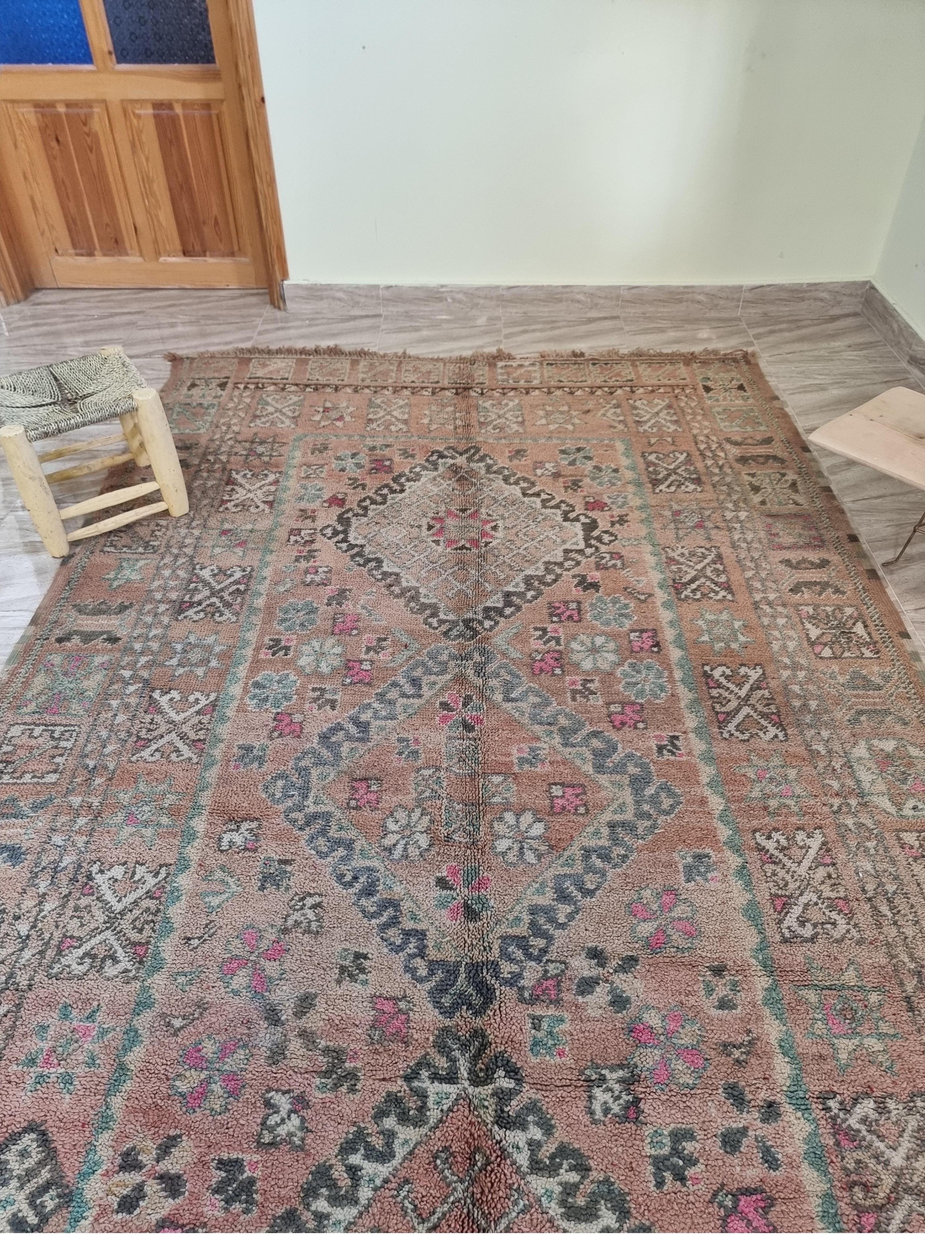 Marokkanischer Vintage-Berberteppich (Ende des 20. Jahrhunderts) im Angebot
