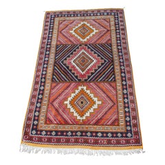 1960s Moroccan Vintage Berber Rug