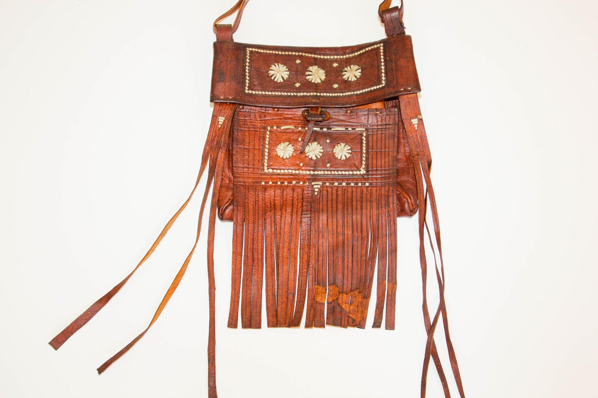 moroccan bags leather