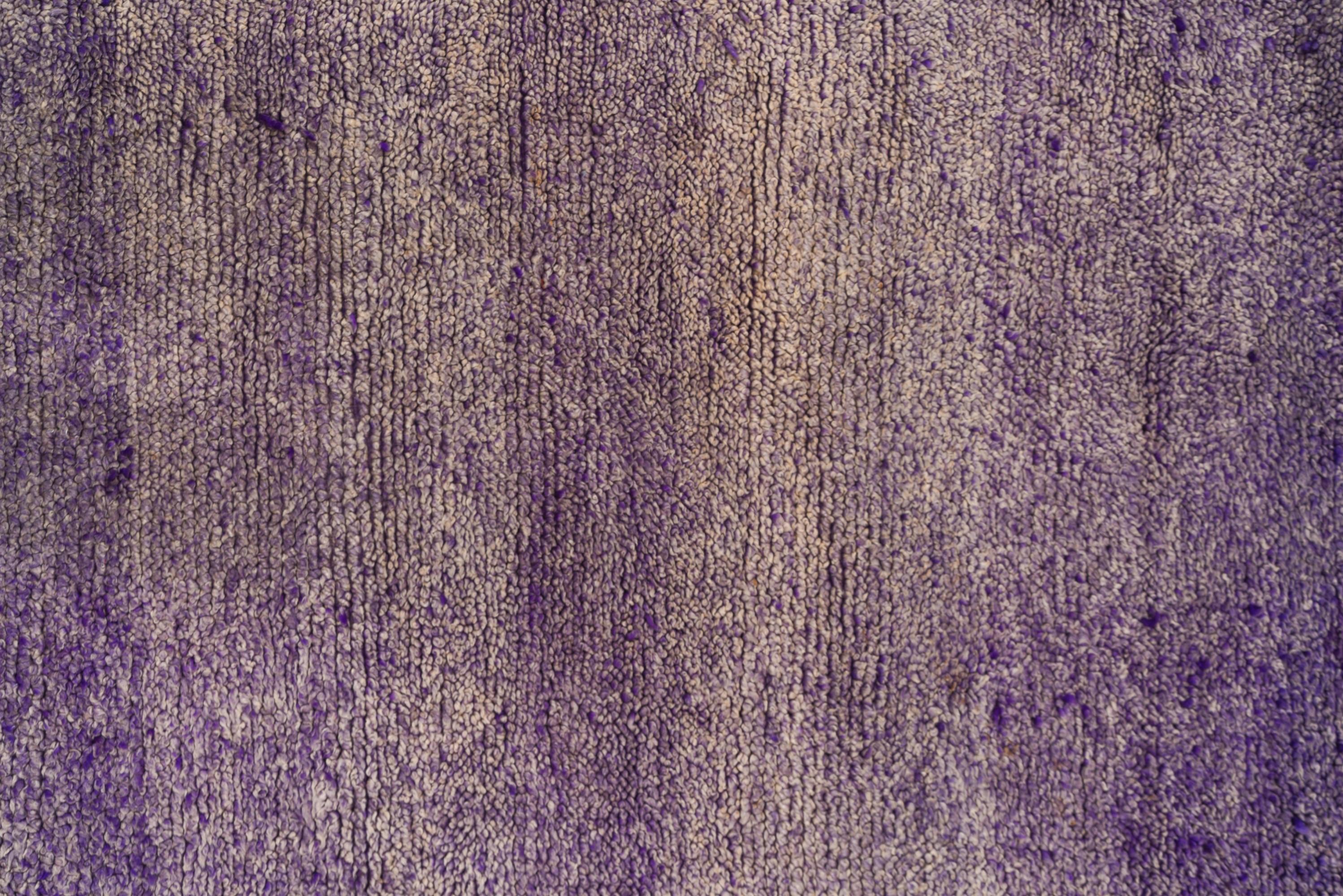 Noué à la main Tapis marocain vintage en vente