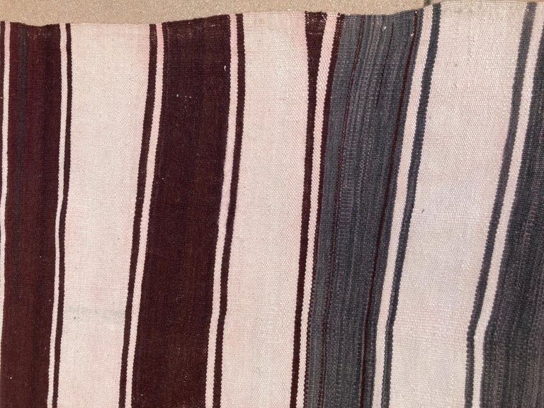 Moroccan Vintage Tribal Kilim Textile, circa 1960 For Sale 7